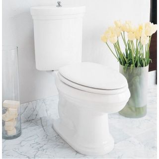 Porcher Archive Elongated Toilet in White   90200 00.001