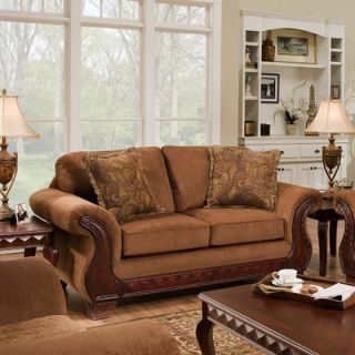 American Furniture Dixon Chenille Loveseat   6902 6360