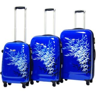 CalPak Bangkok Expandable Hardsided 3 Piece Spinner Luggage Set