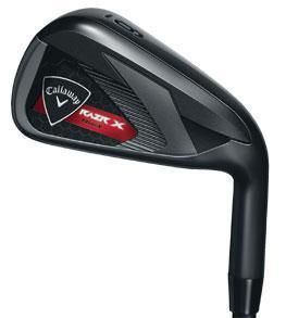 2012 Callaway Golf Razr X Black Irons 4 PW Golf Clubs Set New Right