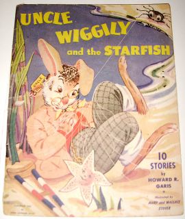 Uncle Wiggily and The Starfish 10 Stories by Howard Garis 1943 Vintage