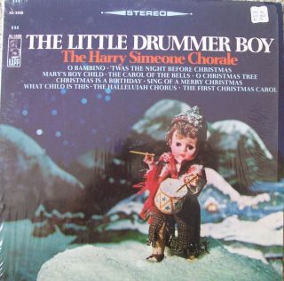 HARRY SIMEONE CHORALE LITTLE DRUMMER BOY CHRISTMAS RECORD   KAPP KS