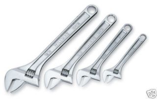 williams 4pc heavy duty adjustable wrench set chrome time left