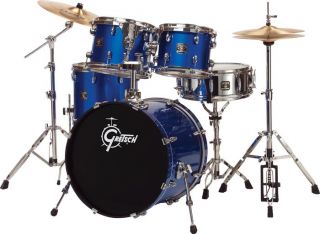 Gretsch Drums Blackhawk 5 Piece Standard Drum Set Sabian Cymbals