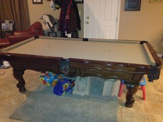 Foot New Orleans OL Hausen Accu Fast Pool Table With