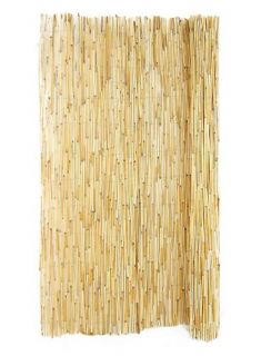 Tropical Bamboo Reed Privacy Fence Natural 6 x 16