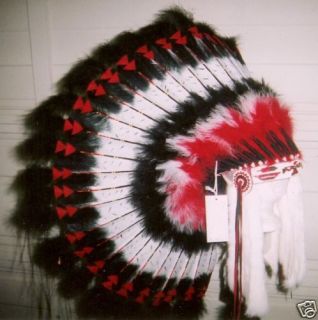  Native American Chief's War Bonnet Headdress