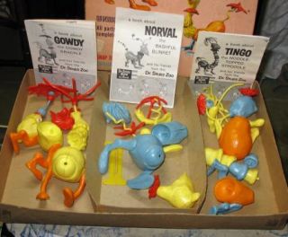  Seuss Zoo Set Revell Norval Gowdy Tingo Animals Interchangeable