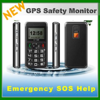 New GPS Tracker SOS GPS Safety Monitoring SMS FM Elder Senior Cell