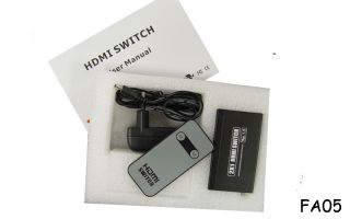 High Definition Video Audio 2 x 1 HDMI Switcher Switch router 1080p