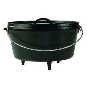  Iron Soup Pot Stew 8 Qt Lid Cauldron NEW Dutch Pots Heavy Duty Cooking