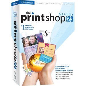 Print Shop 23 New Graphic Design Printshop Software DVD
