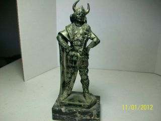  Made in Italy Hard Plastic Cast Figurine of Harald Sigurdsson