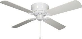 42 Indoor White Ceiling Fan Armory Harbor Breeze New