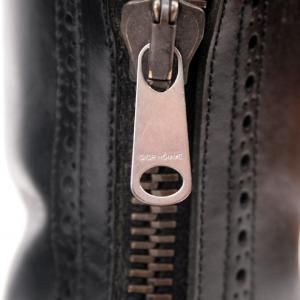 Dior Homme Hedi Slimane FW07 Wide Sole Zipper Boots 44
