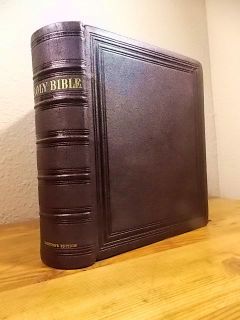 Antique Holy Bible Harding Gustave Dore Steel Plates Unmarked 1872