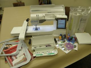Husqvarna Viking Sewing Embroidery Machine Designer Ruby with EXTRAS