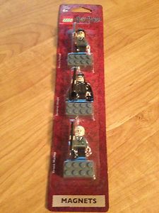 Lego Harry Potter Minifigure Magnet Set Harry Snape Malfoy NEW