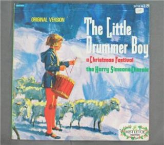 33 Vintage LP Little Drummer Boy Harry Simeone Chorale
