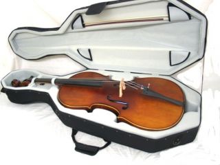 New Helmke Viotti Cello Set with Lightweight Case Bow Rosin 4 4 3 4 1