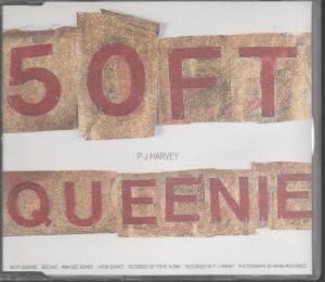 Harvey 50 ft Queenie CD 4 Track Pic Disc B w Reeling Man Size Demo