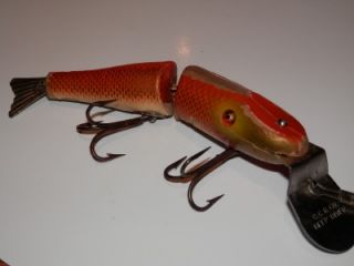 Vintage ~ Creek Chub Peters Special in Gold Fish Deep Diver
