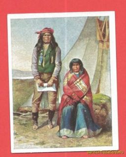 Indian Apache Henry Wilson and His Wife Mojave Native American Aviatik