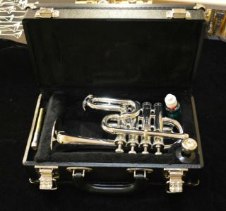   Benge 4PSP Piccolo Trumpet in case Pro 4 valve Harrelson Shop Trade