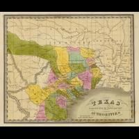 155 Antique Maps Texas State History Atlas Treasure Hunting Republic