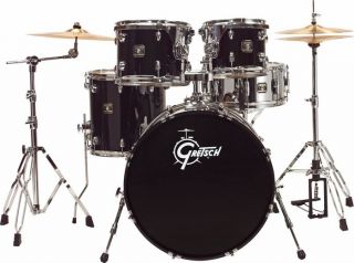 Gretsch Drums Blackhawk 5 Piece Euro Drum Set with Sabian Cymbals