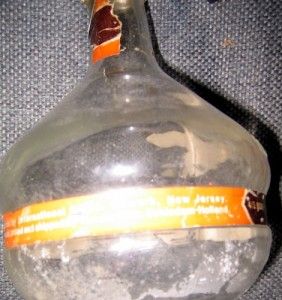 Vintage Estate Jansen Herman 4 5 Qt Liquor Bottle Chick