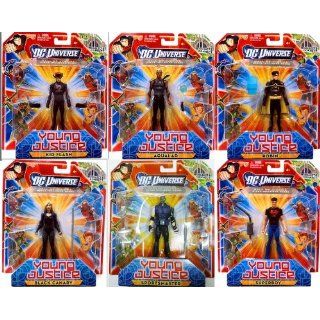 DC Universe Young Justice Action Figures Set of 6 Collect