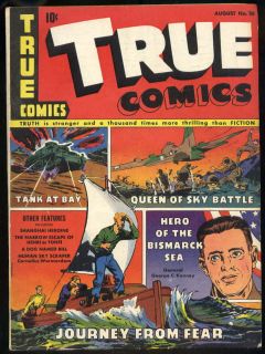 true comics 26 1943 hero of the bismarck sea