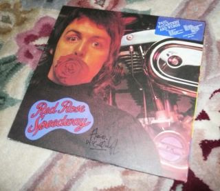  McCartney Red Rose Speedway Album Signed by Henry McCullough