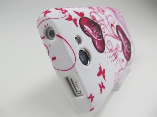  GT i8150 Soft Case Silikon Cover Schutz Hülle Pink Rosa Herz