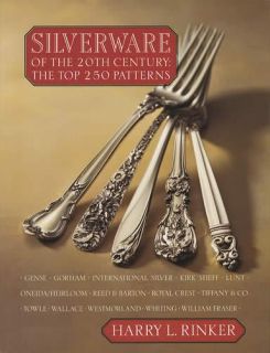 Rinkers Sterling Silverware Book Silver Plate Stainless