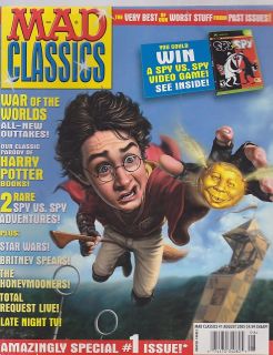 Aug 2005 1 Mad Classics Magazine Harry Potter
