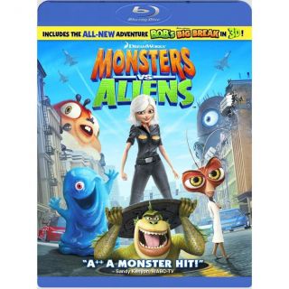  Monsters vs Aliens Madagascar 2 Blu Ray Lot