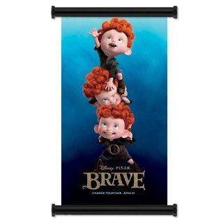 Brave 2012 After Movie Fabric Wall Scroll Poster (16 x 30