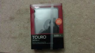 Hitachi HGST Touro Mobile 500GB USB3 0 Black External Hard Drive New
