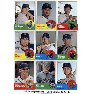 2012 Topps Heritage New York Mets Base Team Set (Sealed