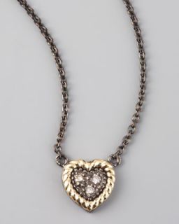 JudeFrances Jewelry Heart Pendant Necklace   