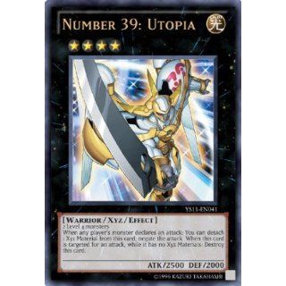   Yugioh Dawn of the Xyz   Number 39 Utopia Ultra Rare Toys & Games