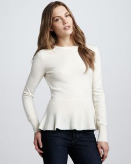 Autumn Cashmere Tweed Knit Cashmere Tunic Sweater   Neiman Marcus
