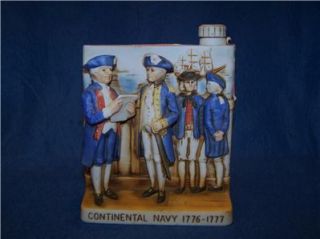 Hass Brothers 1975 Continental Navy Whiskey Bottle