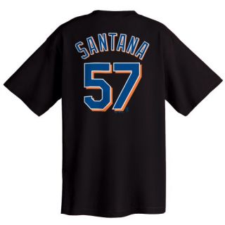  Johan Santana New York Mets Name and Number T Shirt: Sports & Outdoors