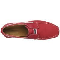 Florsheim Haswell Men Red Nubuck Loafer Shoe 13087 Last Pair $105 NWB