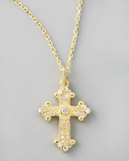 Konstantino Gold Filigree Cross Pendant   