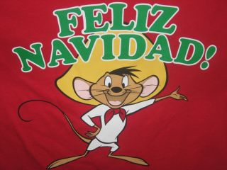 SpEeDy gOnZaLeS CHRISTMAS MoUsE LOONEY Tunes VINTAGE ReTrO WB nEw