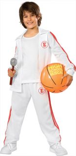High School Musical Deluxe Troy Jersey Child LG Costume